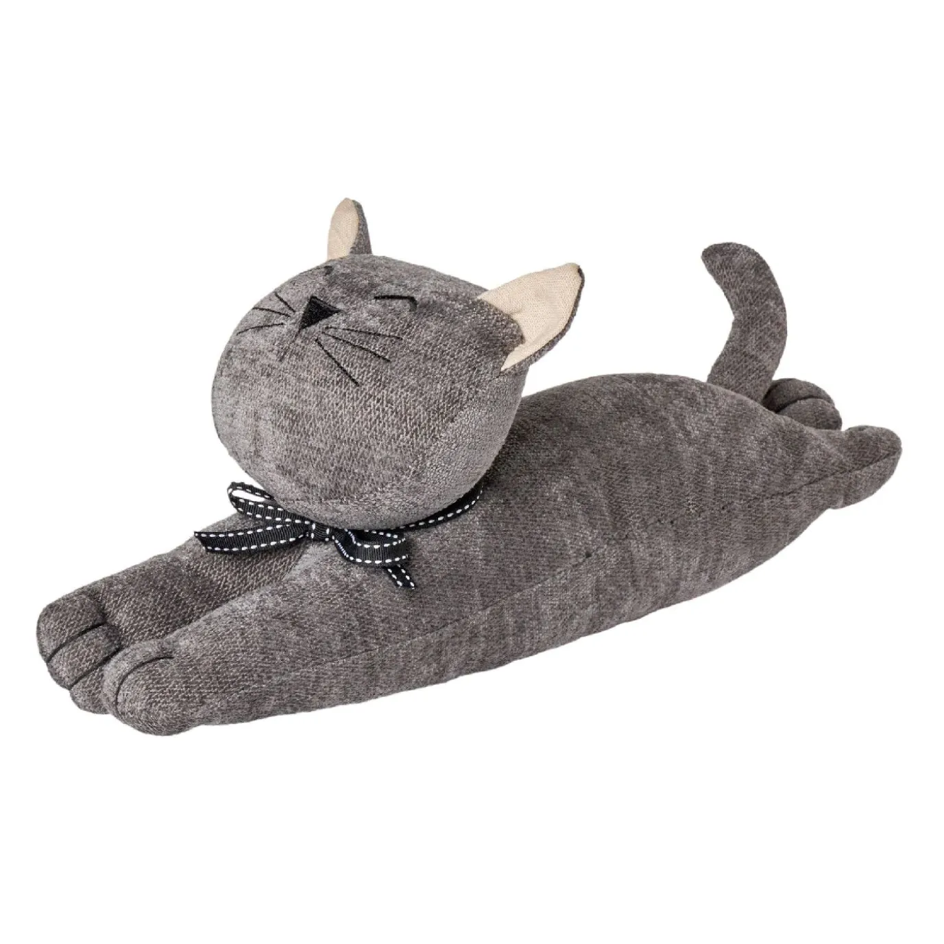 NANU-NANA Türstopper Katze, Liegend/dunkelgrau, 38 Cm