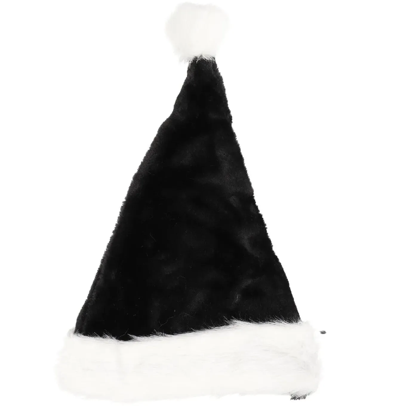 NANU-NANA Weihnachtsmütze Fancy, Schwarz/weiß